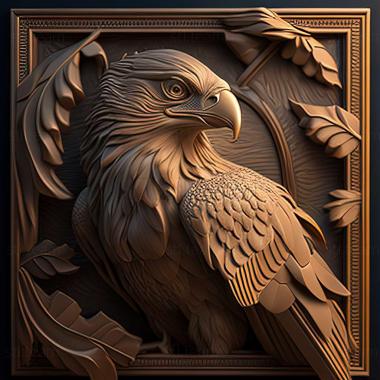 3D model Bird Of Prey (STL)